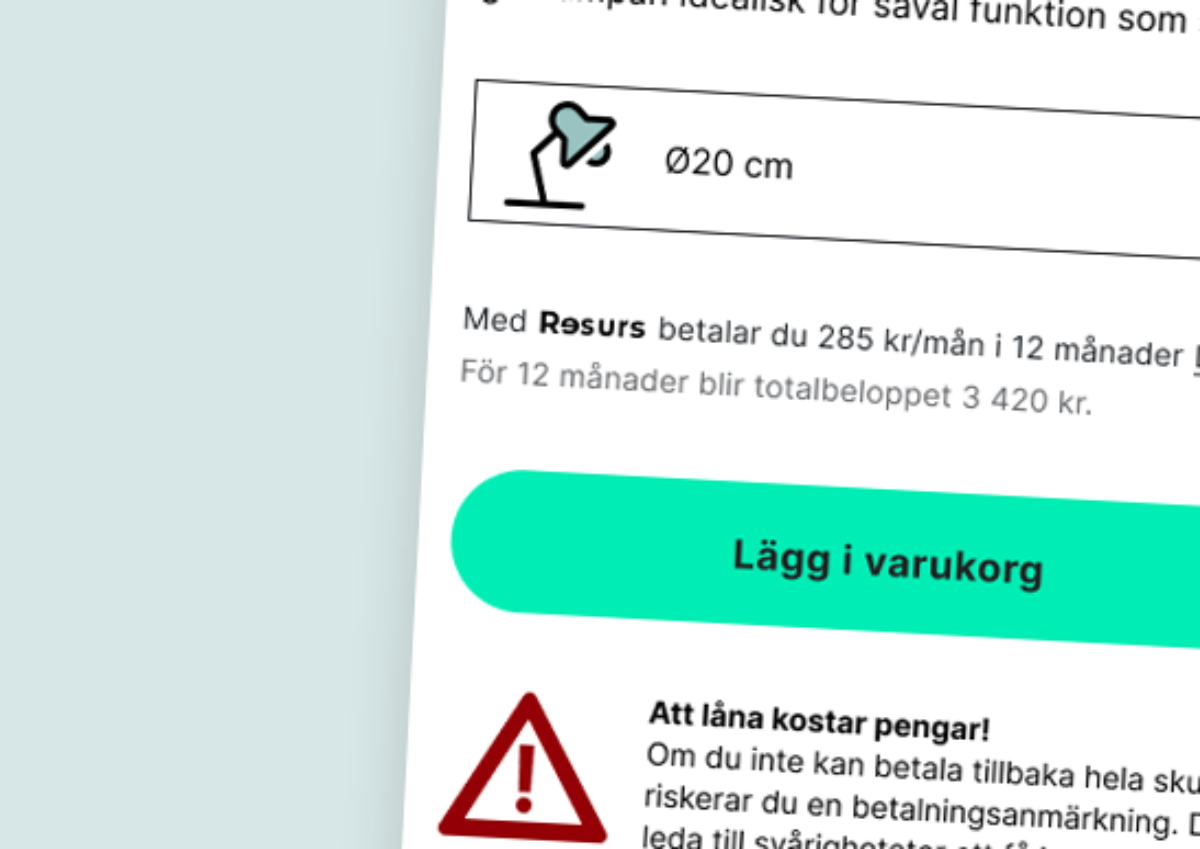 Lagrådsremissen enskild produkt